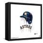 Gallery Pops MLB Houston Astros - Drip Helmet Wall Art-Trends International-Framed Stretched Canvas