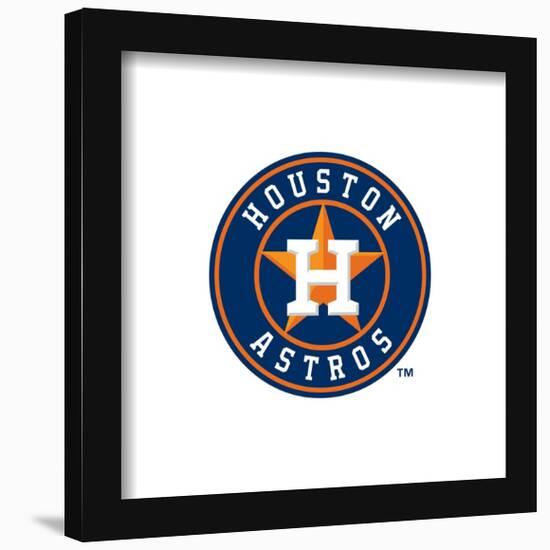 Gallery Pops MLB Houston Astros - Primary Club Logo Wall Art-Trends International-Framed Gallery Pops