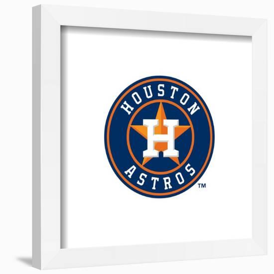 Gallery Pops MLB Houston Astros - Primary Club Logo Wall Art-Trends International-Framed Gallery Pops