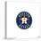 Gallery Pops MLB Houston Astros - Primary Club Logo Wall Art-Trends International-Stretched Canvas