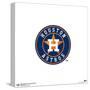 Gallery Pops MLB Houston Astros - Primary Club Logo Wall Art-Trends International-Stretched Canvas