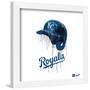 Gallery Pops MLB Kansas City Royals - Drip Helmet Wall Art-Trends International-Framed Gallery Pops