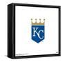 Gallery Pops MLB Kansas City Royals - Primary Club Logo Wall Art-Trends International-Framed Stretched Canvas