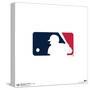 Gallery Pops MLB Logo - Batterman Wall Art-Trends International-Stretched Canvas