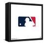 Gallery Pops MLB Logo - Batterman Wall Art-Trends International-Framed Stretched Canvas