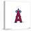 Gallery Pops MLB Los Angeles Angels - Primary Club Logo Wall Art-Trends International-Stretched Canvas