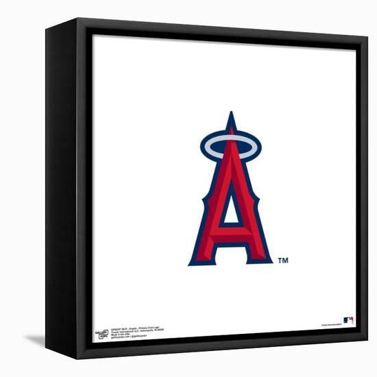 Gallery Pops MLB Los Angeles Angels - Primary Club Logo Wall Art-Trends International-Framed Stretched Canvas