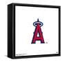 Gallery Pops MLB Los Angeles Angels - Primary Club Logo Wall Art-Trends International-Framed Stretched Canvas