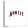 Gallery Pops MLB Los Angeles Angels - Secondary Club Logo Wall Art-Trends International-Stretched Canvas