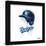 Gallery Pops MLB Los Angeles Dodgers - Drip Helmet Wall Art-Trends International-Framed Gallery Pops