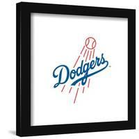 Gallery Pops MLB Los Angeles Dodgers - Primary Club Logo Wall Art-Trends International-Framed Gallery Pops