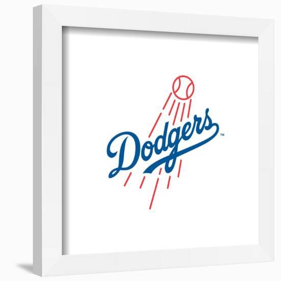 Gallery Pops MLB Los Angeles Dodgers - Primary Club Logo Wall Art-Trends International-Framed Gallery Pops