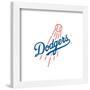 Gallery Pops MLB Los Angeles Dodgers - Primary Club Logo Wall Art-Trends International-Framed Gallery Pops