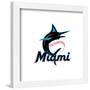 Gallery Pops MLB Miami Marlins - Primary Club Logo Wall Art-Trends International-Framed Gallery Pops