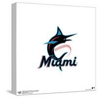 Gallery Pops MLB Miami Marlins - Primary Club Logo Wall Art-Trends International-Stretched Canvas
