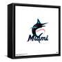 Gallery Pops MLB Miami Marlins - Primary Club Logo Wall Art-Trends International-Framed Stretched Canvas