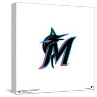 Gallery Pops MLB Miami Marlins - Secondary Club Logo Wall Art-Trends International-Stretched Canvas