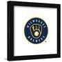 Gallery Pops MLB Milwaukee Brewers - Primary Club Logo Wall Art-Trends International-Framed Gallery Pops