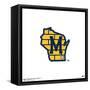 Gallery Pops MLB Milwaukee Brewers - Secondary Club Logo Wall Art-Trends International-Framed Stretched Canvas