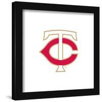 Gallery Pops MLB Minnesota Twins - Alternate Cap Logo Wall Art-Trends International-Framed Gallery Pops