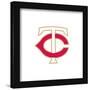 Gallery Pops MLB Minnesota Twins - Alternate Cap Logo Wall Art-Trends International-Framed Gallery Pops