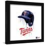 Gallery Pops MLB Minnesota Twins - Drip Helmet Wall Art-Trends International-Framed Gallery Pops