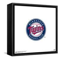 Gallery Pops MLB Minnesota Twins - Primary Club Logo Wall Art-Trends International-Framed Stretched Canvas