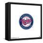 Gallery Pops MLB Minnesota Twins - Primary Club Logo Wall Art-Trends International-Framed Stretched Canvas