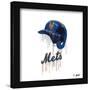 Gallery Pops MLB New York Mets - Drip Helmet Wall Art-Trends International-Framed Gallery Pops