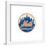 Gallery Pops MLB New York Mets - Primary Club Logo Wall Art-Trends International-Framed Gallery Pops