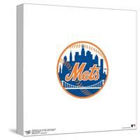 Gallery Pops MLB New York Mets - Primary Club Logo Wall Art-Trends International-Stretched Canvas