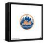 Gallery Pops MLB New York Mets - Primary Club Logo Wall Art-Trends International-Framed Stretched Canvas