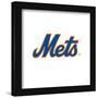 Gallery Pops MLB New York Mets - Secondary Club Logo Wall Art-Trends International-Framed Gallery Pops