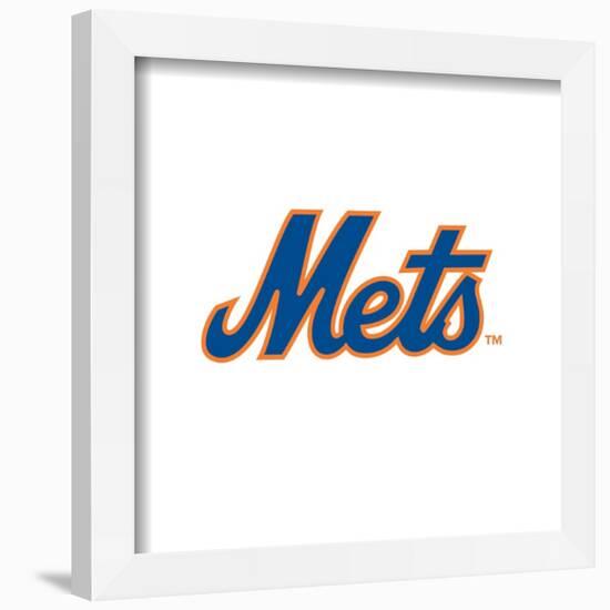 Gallery Pops MLB New York Mets - Secondary Club Logo Wall Art-Trends International-Framed Gallery Pops