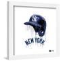 Gallery Pops MLB New York Yankees - Drip Helmet Wall Art-Trends International-Framed Gallery Pops