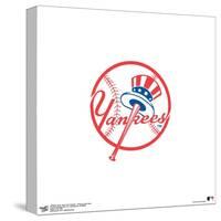 Gallery Pops MLB New York Yankees - Primary Club Logo Wall Art-Trends International-Stretched Canvas