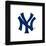 Gallery Pops MLB New York Yankees - Secondary Club Logo Wall Art-Trends International-Framed Gallery Pops