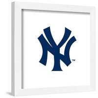 Gallery Pops MLB New York Yankees - Secondary Club Logo Wall Art-Trends International-Framed Gallery Pops