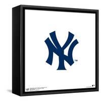 Gallery Pops MLB New York Yankees - Secondary Club Logo Wall Art-Trends International-Framed Stretched Canvas