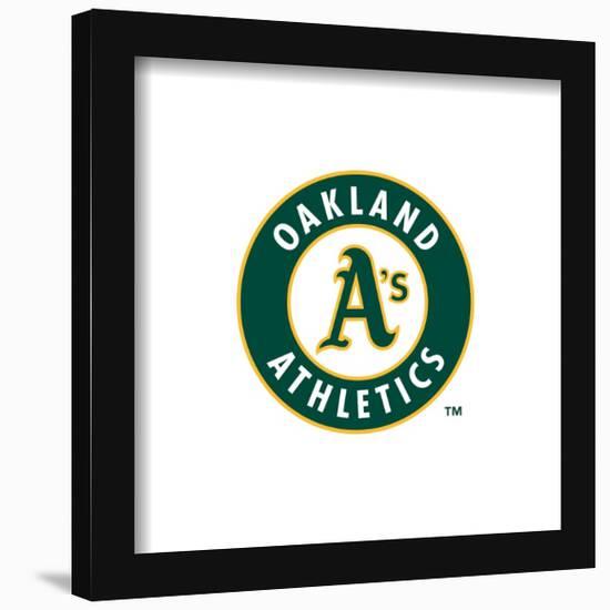 Gallery Pops MLB Oakland Athletics - Primary Club Logo Wall Art-Trends International-Framed Gallery Pops