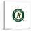 Gallery Pops MLB Oakland Athletics - Primary Club Logo Wall Art-Trends International-Stretched Canvas