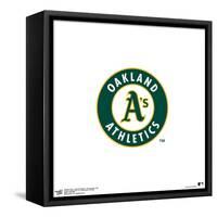 Gallery Pops MLB Oakland Athletics - Primary Club Logo Wall Art-Trends International-Framed Stretched Canvas