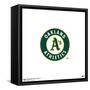 Gallery Pops MLB Oakland Athletics - Primary Club Logo Wall Art-Trends International-Framed Stretched Canvas