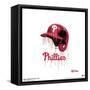 Gallery Pops MLB Philadelphia Phillies - Drip Helmet Wall Art-Trends International-Framed Stretched Canvas