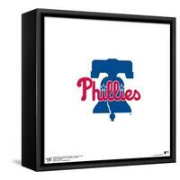 Gallery Pops MLB Philadelphia Phillies - Primary Club Logo Wall Art-Trends International-Framed Stretched Canvas