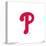 Gallery Pops MLB Philadelphia Phillies - Secondary Club Logo Wall Art-Trends International-Stretched Canvas