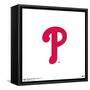 Gallery Pops MLB Philadelphia Phillies - Secondary Club Logo Wall Art-Trends International-Framed Stretched Canvas