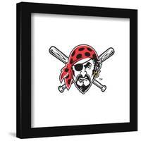 Gallery Pops MLB Pittsburgh Pirates - Miscellaneous Logo Wall Art-Trends International-Framed Gallery Pops