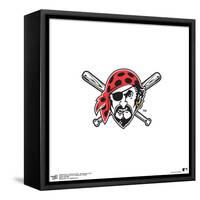 Gallery Pops MLB Pittsburgh Pirates - Miscellaneous Logo Wall Art-Trends International-Framed Stretched Canvas