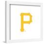 Gallery Pops MLB Pittsburgh Pirates - Primary Club Logo Wall Art-Trends International-Framed Gallery Pops